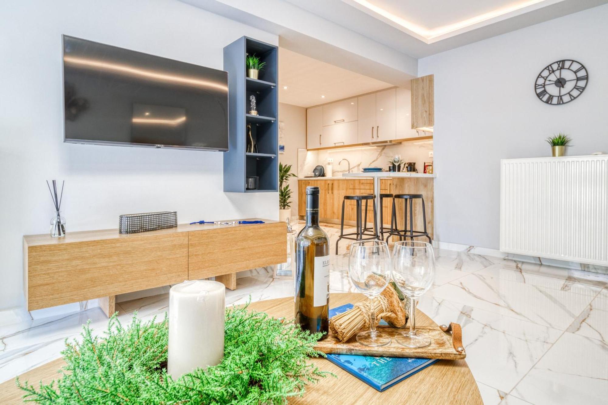 Athens Riviera, Seaview, Beachfront, Lux Apartment On Starbucks Building Экстерьер фото