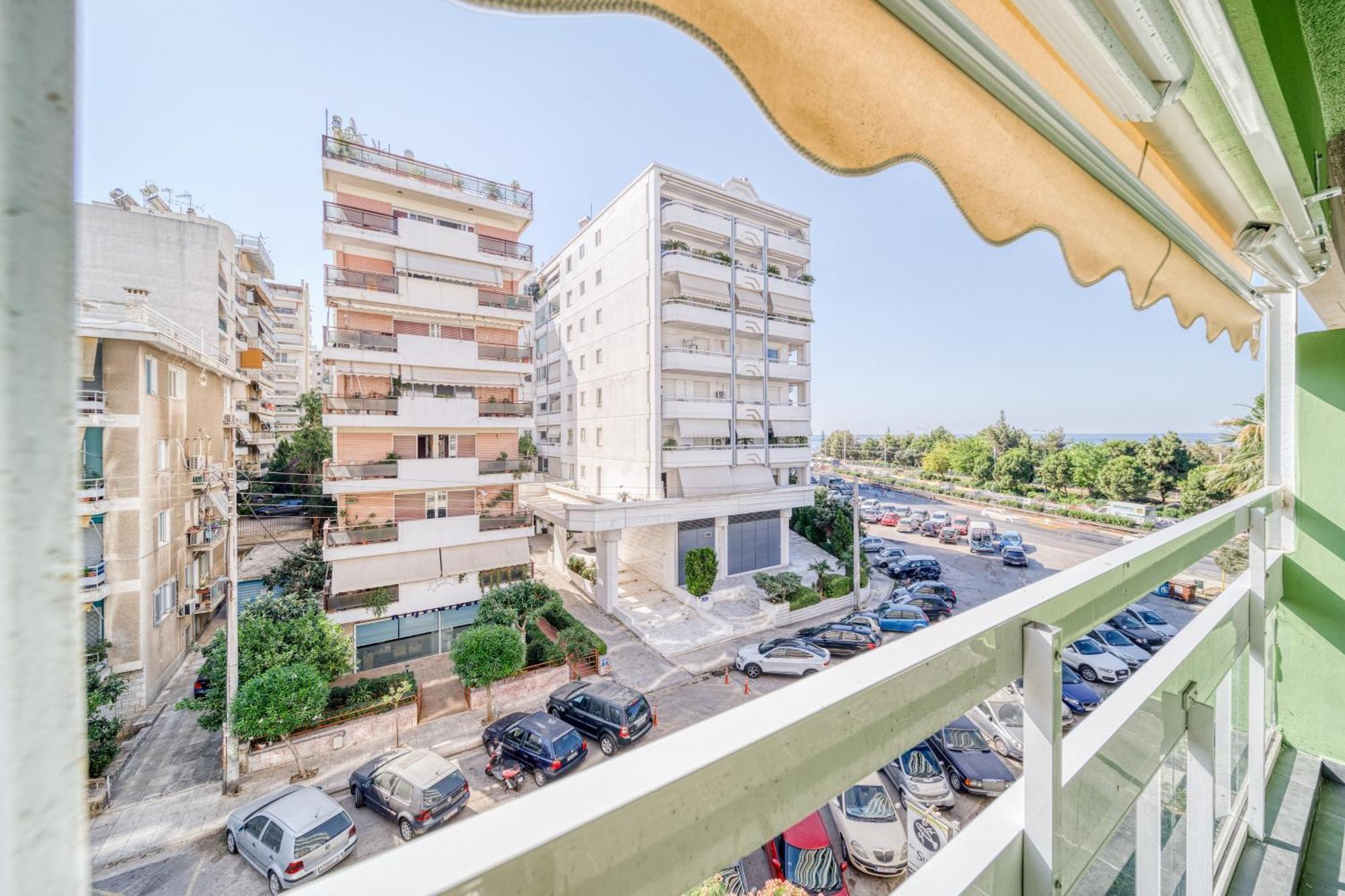 Athens Riviera, Seaview, Beachfront, Lux Apartment On Starbucks Building Экстерьер фото
